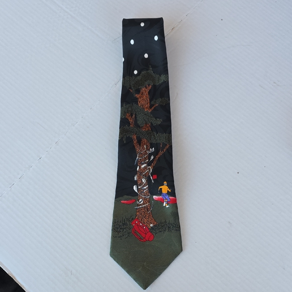 Fratello "Dreaming Of Golf" Stylish Vintage Handmade Tie